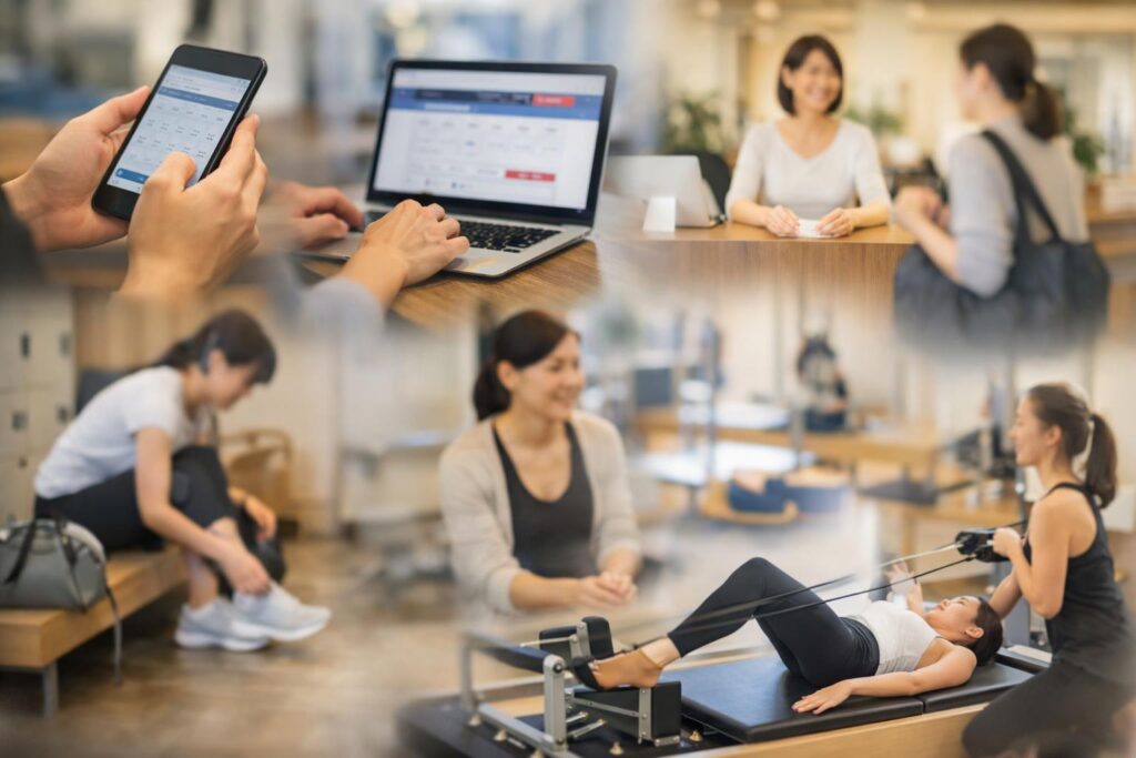 zen place ピラティス 新宿南口の体験レッスンの流れと注意点